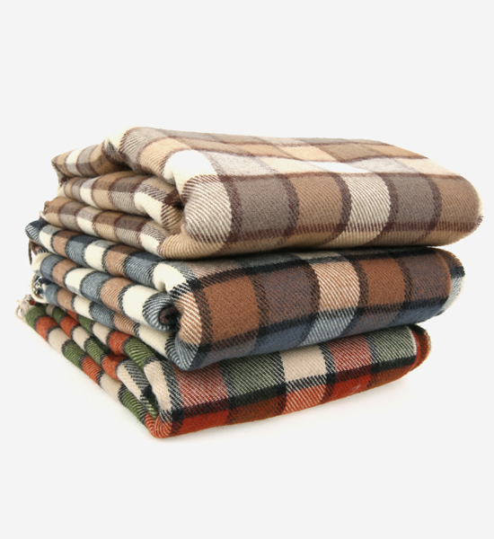격자체크 muffler