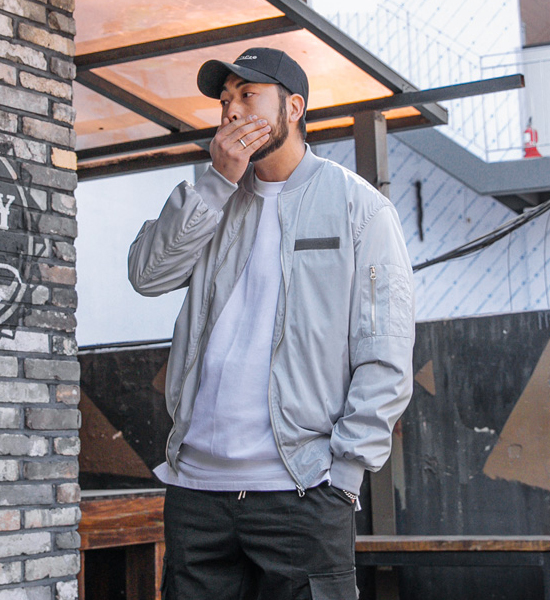 (XL-6XL)<BR>핀컨 MA1 flight jacket