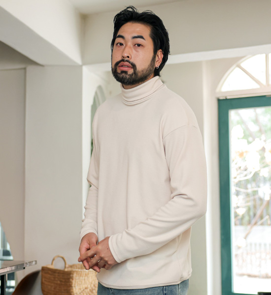 (L-5XL)<br>소마리바 turtleneck shirt<br><font color=