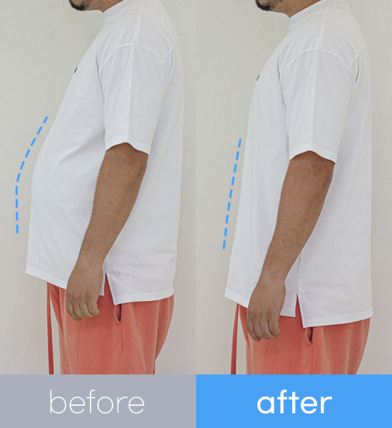 (L-5XL)<BR>마크타퍼 correction sleeveless shirt<br><font color="#fb5ec9"><B>[1+1]</B></font>
