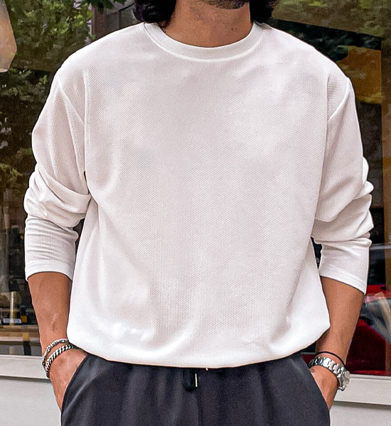 (L-5XL)<BR>코리오 a long-sleeved t-shirt<br><font color="#fb5ec9"><B>[1+1]</B></font>