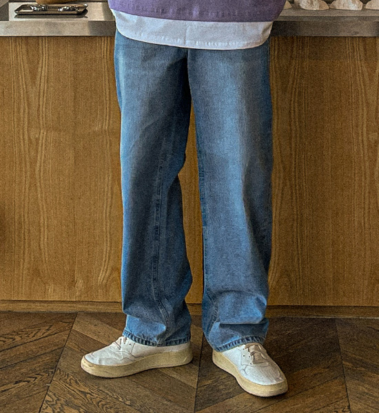 (S-6XL)<BR>라나스니 Semi-wide fit denim pants #12