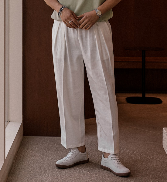 (XL-6XL)<BR>사타티 standard fit Banding Slacks 68