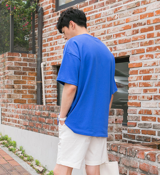 (M~5XL)<br>꼭필요해 Short T shirts<br><font color="#fb5ec9"><B>[1+1]</B></font>