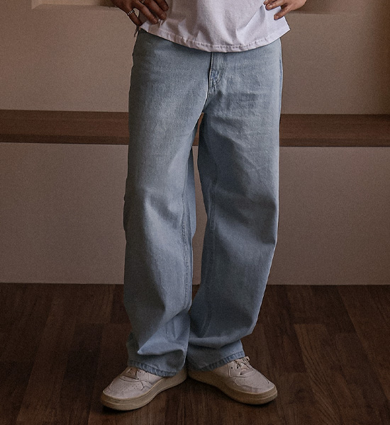 (S-3XL)<br>미라벨 Semi-wide fit denim pants #13