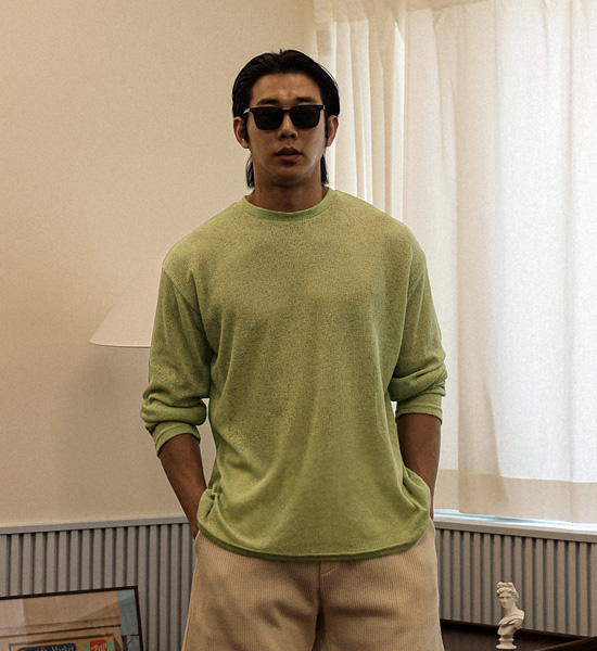 보루소타 knit long-sleeved t-shirt