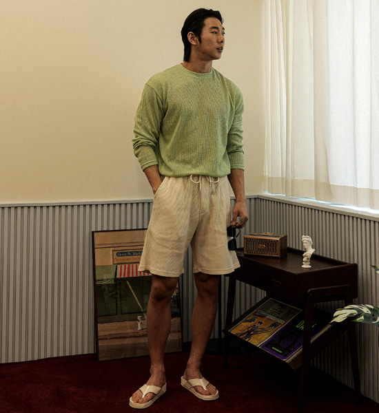 보루소타 knit long-sleeved t-shirt