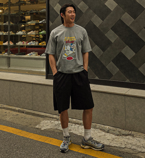 (L-5XL)<BR>리베요 Bermuda Banding Shorts