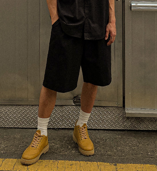 (L-5XL)<BR>리베요 Bermuda Banding Shorts