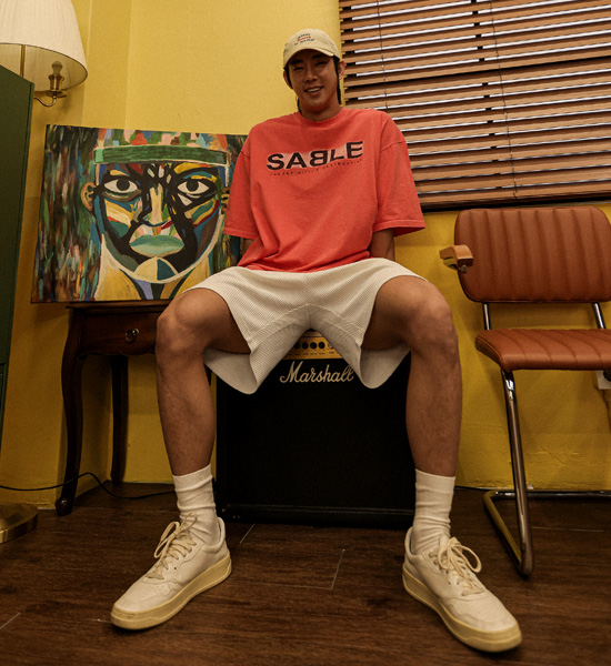 세이블 pigment Short T shirts