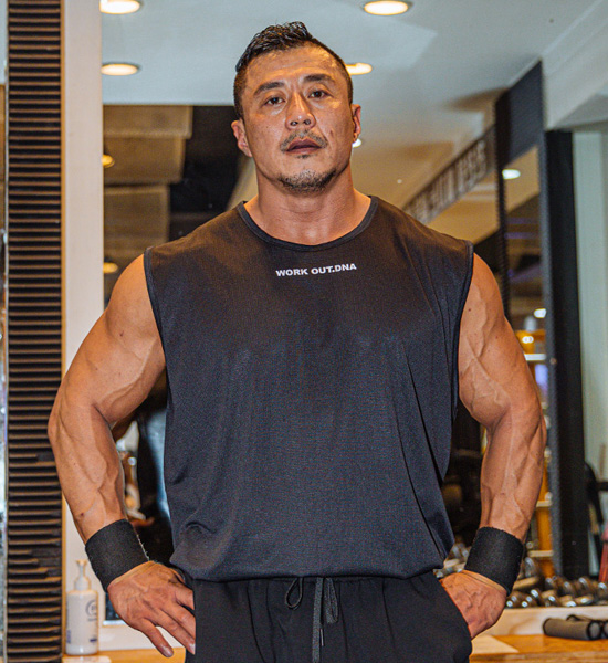 (L-5XL)<br>찰턴 쿨메쉬 Sleeveless shirts<br><font color=