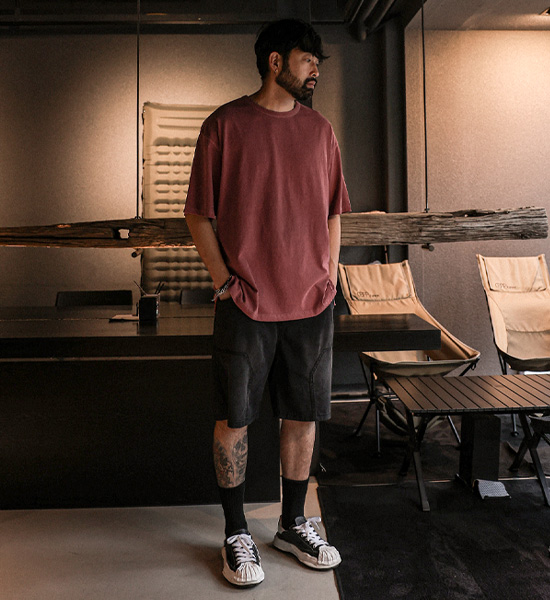 오트자프 pigment Short T shirts