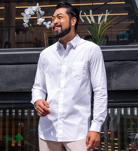 (M-5XL)<br>스탤론 basic shirt