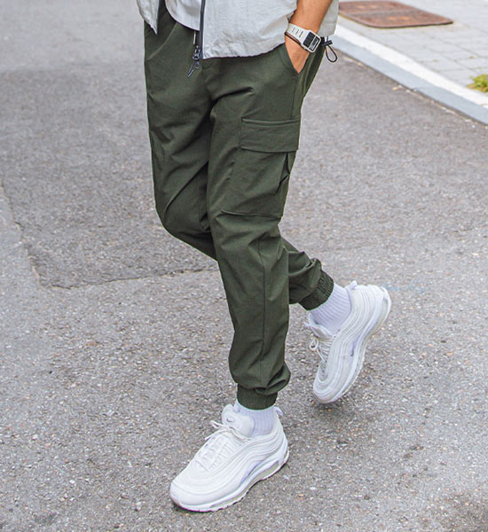 (M~6XL)<br>그라도 Cargo jogger banding pants <br><font color="#098a09"><B>Select length (Basic,Long+6cm)</B></font><br><font color="#fb5ec9"><B>[1+1]</B></font>