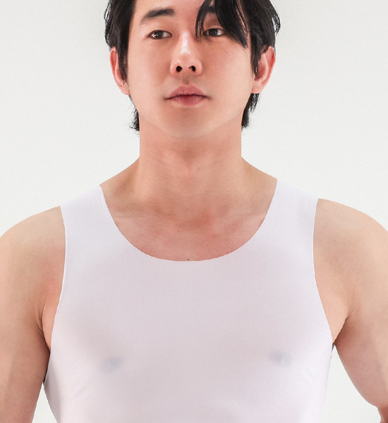 (L-5XL)<br>피어리스 a skin sleeveless shirt<br><font color="#072c81"><B>[ W.DNA ]</B></font><br><font color="#fb5ec9"><B>[1+1]</B></font>