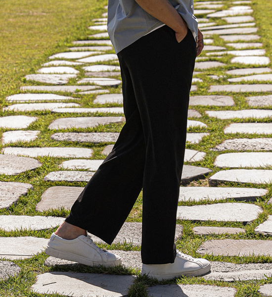 (M-5XL)<BR>바바디 standard fit banding pants