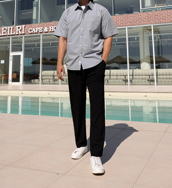 (M-5XL)<BR>바바디 standard fit banding pants