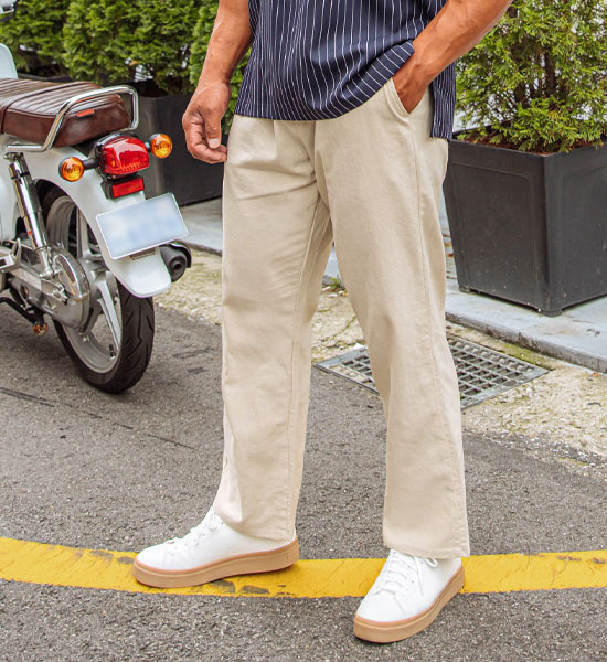 (L-5XL)<BR>글로우 banding pants
