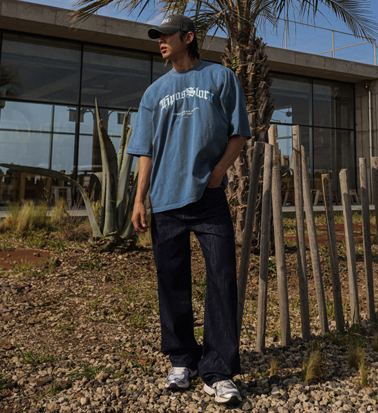 (S-3XL)<br>얀츠 standard fit non-wash denim pants #15