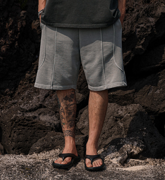 노피젠 pigment Banding Shorts