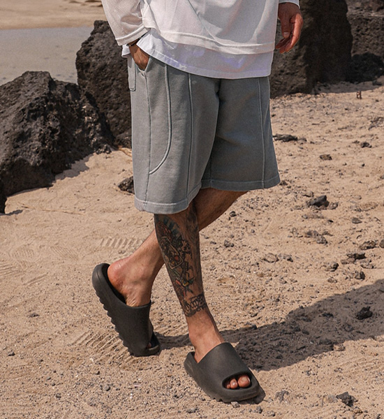 노피젠 pigment Banding Shorts