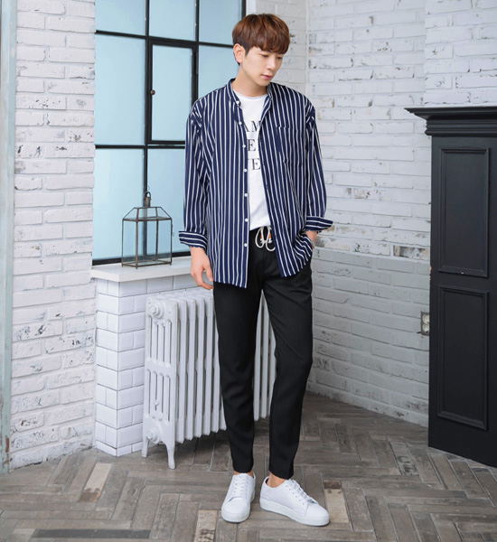 (M-6XL)<BR>시작해 Slacks <br><font color="#098a09"><B>Select length (Basic,Long+10cm)</B></font>