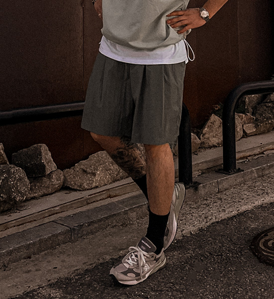 (XL-6XL)<BR>바카오두 Banding Shorts SET1618