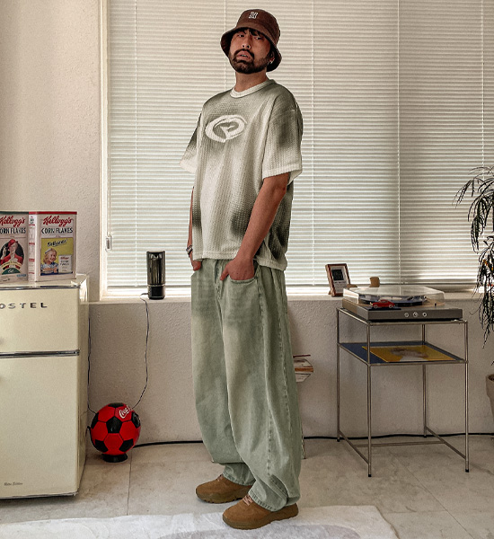 (XL-6XL)<BR>차보스 니트반팔티