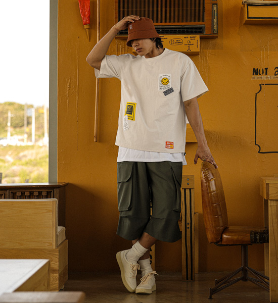 (XL-6XL)<BR>쇼프론 Short T shirts