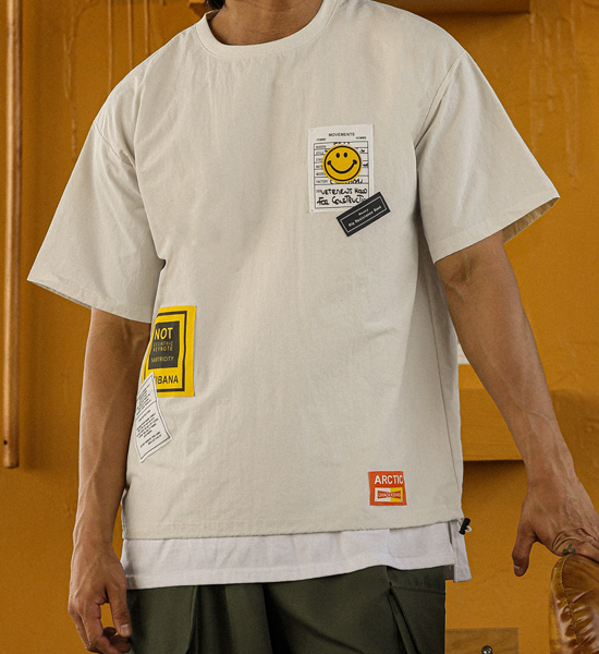 (XL-6XL)<BR>쇼프론 Short T shirts