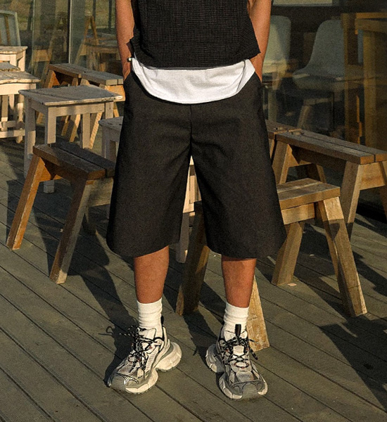 도스터 Stripe Bermuda Shorts
