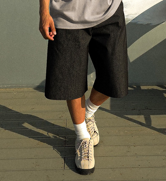 도스터 Stripe Bermuda Shorts