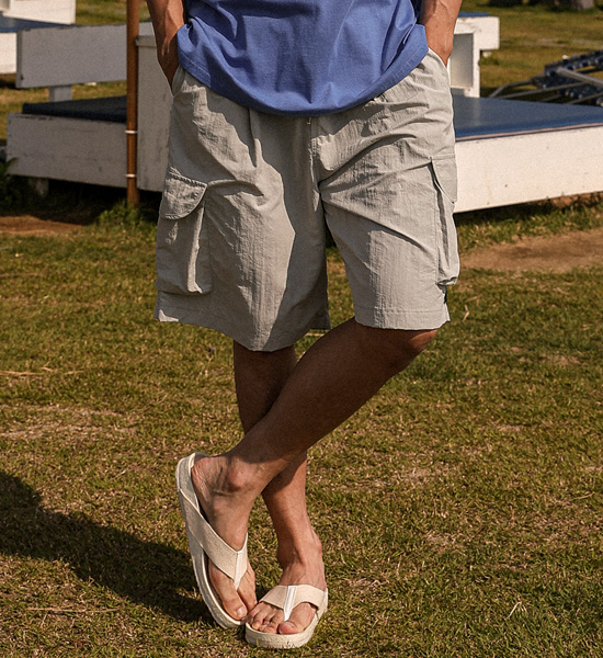 (XL-6XL)<br>라바디아 cargo banding shorts