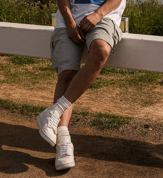 (XL-6XL)<br>라바디아 cargo banding shorts