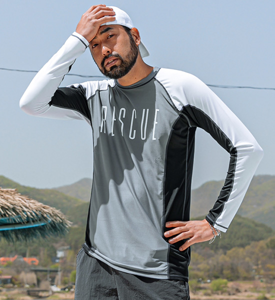 (M~3XL)<br>레스큐 rashguard