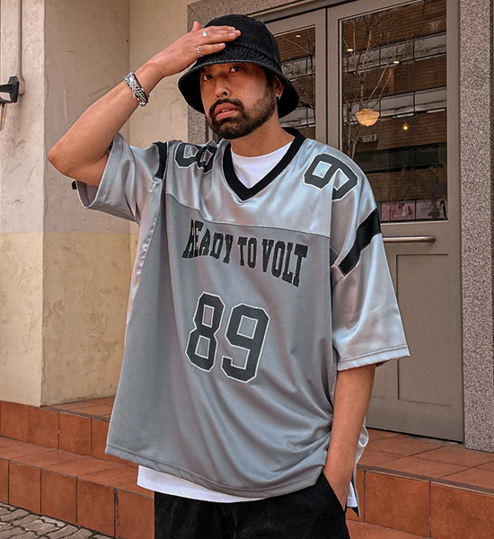 (XL-6XL)<BR>반스트로 short-sleeved jersey