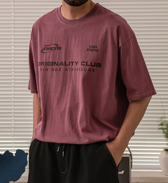 <font color="#FF0000">[Big ing EVENT product]</font><br>(XL-6XL)<BR>도니키 pigment Short T shirts