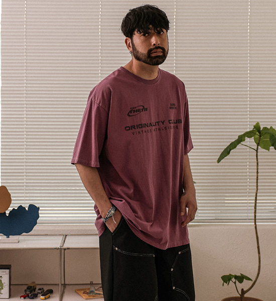 <font color="#FF0000">[Big ing EVENT product]</font><br>(XL-6XL)<BR>도니키 pigment Short T shirts