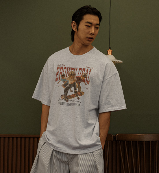 (XL-6XL)<BR>주디홉스 Short T shirts