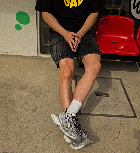 (M-6XL)<br>보이쿠아 cargo banding shorts 8100