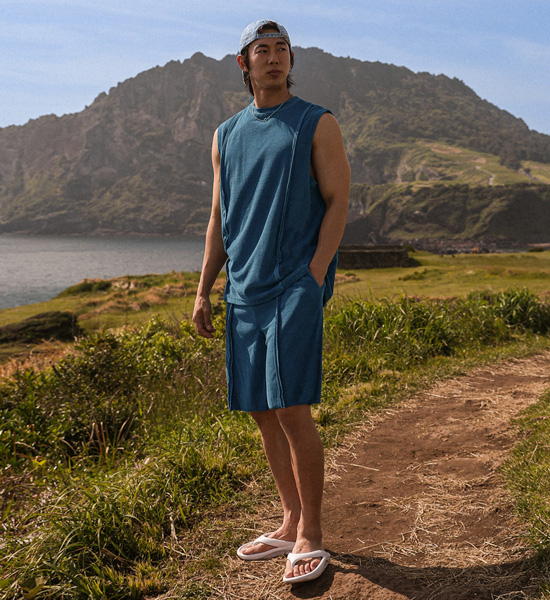 리보피 타올지 Banding Shorts