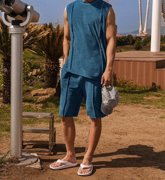 리보피 타올지 Banding Shorts