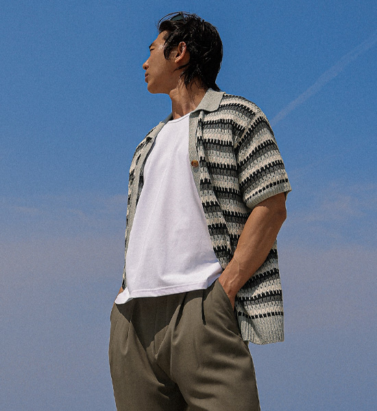 <font color="#FF0000">[Big ing EVENT product]</font><br>(XL-6XL)<BR>요프라 반팔카라가디건 S004