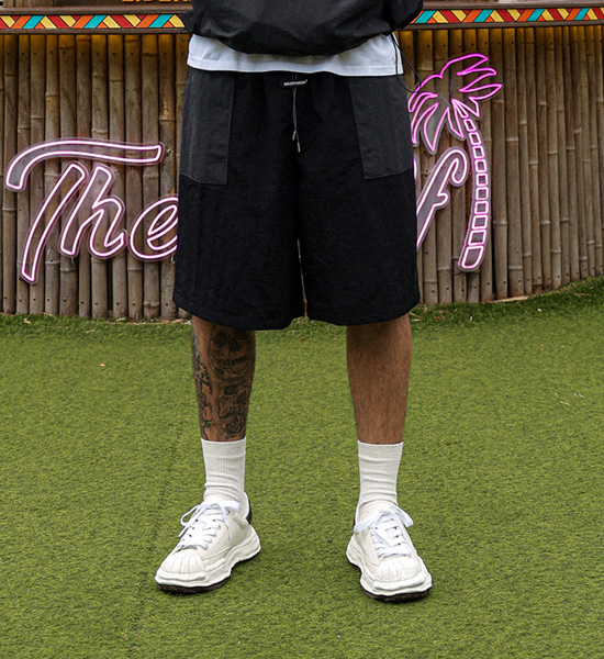 마탄사스 nylon Banding Shorts