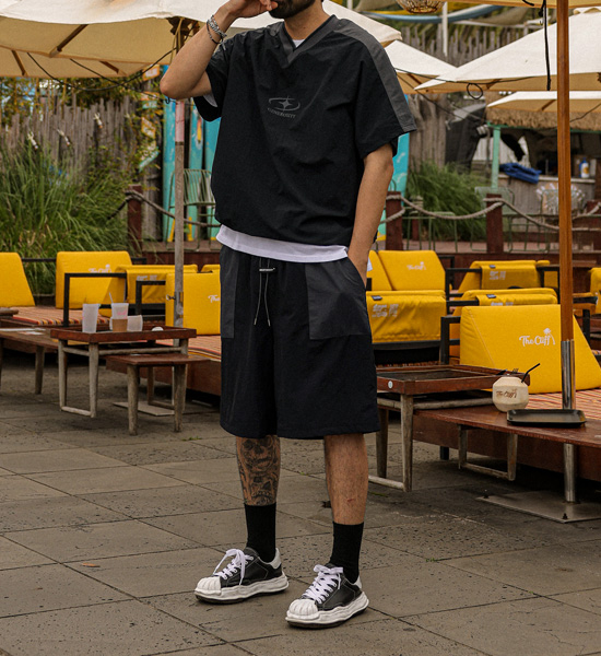 마탄사스 nylon Banding Shorts