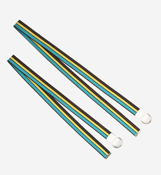 (Wearable up to 58 inches)<BR>화이트레더 Ring belt