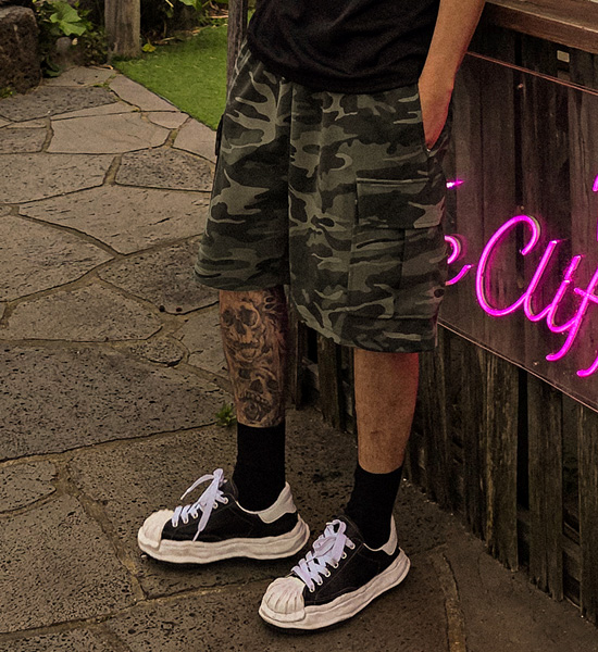 타우즈 cargo banding shorts