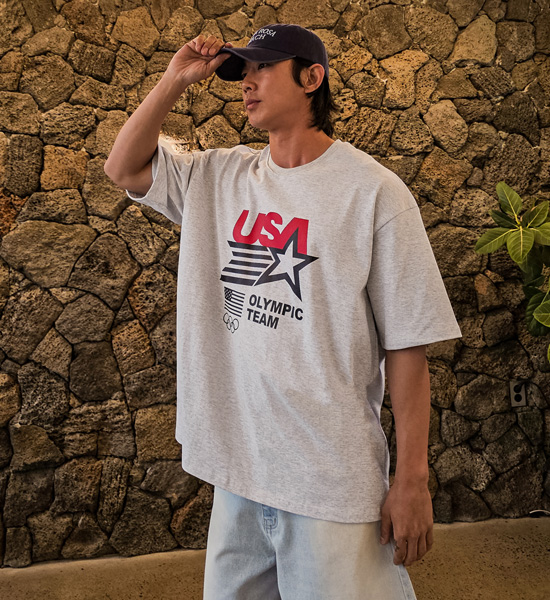 (XL-4XL)<BR>스히라트 Short T shirts