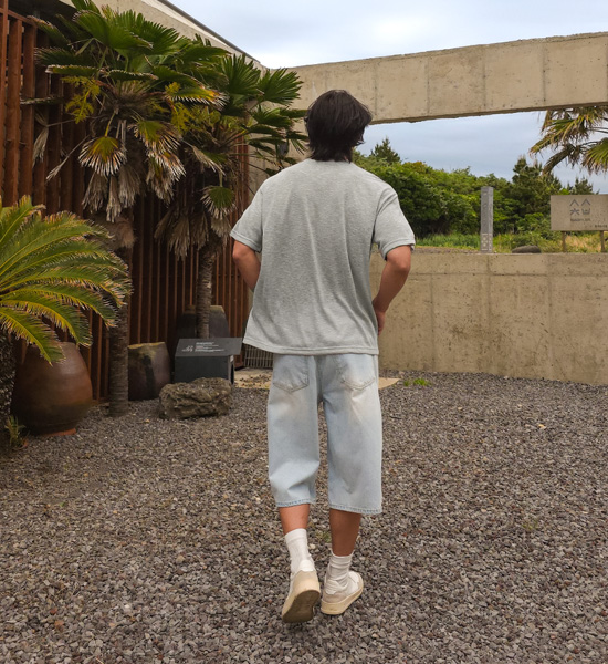 아치아노 Linen Short T shirts