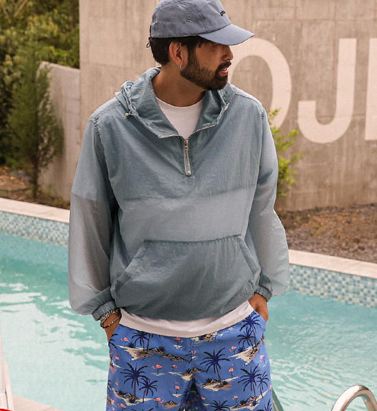 쿠아비바 Hood anorak